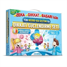 Dikkati Güçlendirme Seti - Anasınıfı 2 Yaş Neuro-via - Qhdh-618764