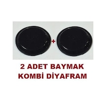 Baymak Uyumlu Kombi Delikli Diyafram Conta 2 Adet  Sıcak Su Diyafram