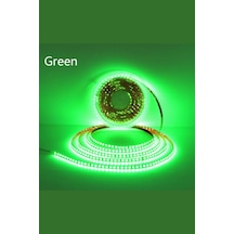 220 Volt Şerit Led Dim Edilebilir 10 Cm De Bir Kesilebilir Yeşil Ip20 Şerit Led 10 Metre