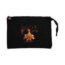 Dark Funeral Diabolis Interium Siyah Clutch Cüzdan / El Çantası Siyah