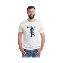 Dmc Vergil Devil May Cry Baskılı Beyaz Erkek Tshirt Dmc Vergil Devil May Cry Baskılı Beyaz Erkek Tshirt
