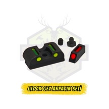 Glock Gez Arpacık Takımı - Kırmızı Arpacık & Yeşil Gez