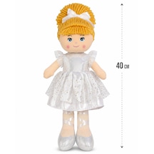 40 Cm Kanatlı Bez Balerin Bebek Yumuşak Peluş Kumaşlı Oyuncak Bebek 001