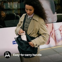 Cafe To-go Travel Mug Termos Bardak, 0.35 Litre, Pembe Kuvars Rose Quartz Açık Beyaz