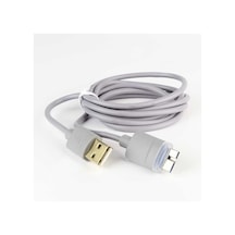 Notech Usb 3.0 Smart Led Işıklı Usb Şarj Ve Data Kablosu Gri