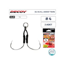 Decoy Dj-84 Super Light Çiftli Asist İğnesi 4 2 Adet