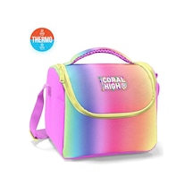 Coral High Kids Renk Geçişli Thermo Beslenme Çantası 22768 Pembe - Sarı