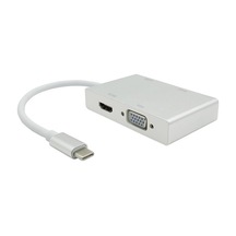 Teknogreen Tkd-866 Usb-Type C To Vga-Dvi-Hdmi-Usb