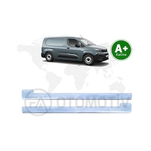 Opel Combo Panelvan Krom Sürgü Çıtası 2 Parça 2024 Model Ve Sonrası
