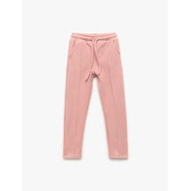 Koton Beli Lastikli Cepli Havuç Kesim Basic Pantolon Pembe 6wkg40027ak Gül