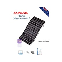 Sunman 175 Wp Flex Solar Panel - Esnek Güneş Enerji Paneli