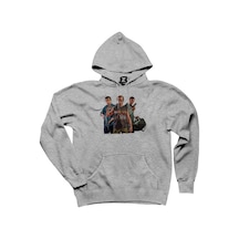 GTA Three Conspirator Gri Kapşonlu Sweatshirt Hoodie Gri GTA Three Conspirator Gri Kapşonlu Sweatshirt Hoodie Gri