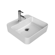 48x48 Cm Boyutunda Turkuaz Seramik Lavabo Seçenekleri 508 Yeşil