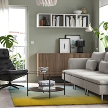 Ikea Hotellrum Halı 160 X 230 Cm Yeşil - Sarı - Mavi Çok Renkli
