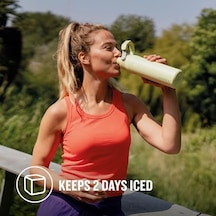 Aerolight Iceflow İçecek Şişesi, 0.6 L Açık Beyaz