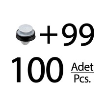 Peugeot, Citroen, Renault, Fiat, Lancia, Ds İçin Döşeme Klipsi- 100'lü