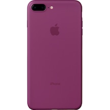 Newface Apple Uyumlu iPhone 8 Plus Kılıf Pp Ultra İnce Kapak - Pembe Pembe