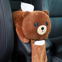 Suntek Araba Doku Tutucu Peluş Ayı Yaratıcı Yumuşak Evrensel Kahverengi
