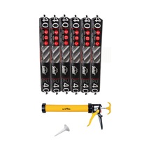 Selsil Sosis Pu Mastik 600 Ml. Beyaz 5 Adet ,sosis Tabancası 600 Ml Beyaz