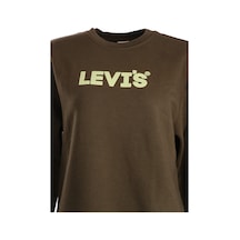 Levi's Erkek Oversize Sweatshirt - Günlük Kullanım - Rahat Kumaş Yeşil Levi's Erkek Oversize Sweatshirt - Günlük Kullanım - Rahat Kumaş Yeşil