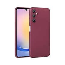 Zore Galaxy A25 Kılıf Nvth Premier Silikon Kapak - Mürdüm