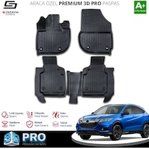 S-dizayn Honda Hr-v 3d Pro Havuzlu Paspas 2021 Üzeri A+ Kalite