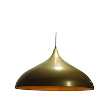 Mylights Retro Rustik Metal Sarkıt Avize Mat Altın Avize 45 Cm