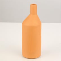 Vitale Turuncu Seramik Vazo 20cm Ak.jf095753250-3 Diğer