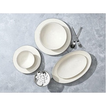 Porland Cortot Alumilite 25 Parça 6 Kişilik Kahvaltı Takımı Beyaz