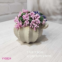Yy0824 Kaktüs Saksı Silikon Kalıp