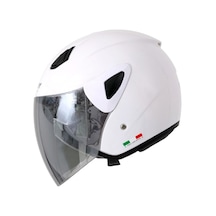 Sway Sw 733 Yazlık Motosiklet Kaskı Beyaz