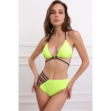 Multirope Neon İpli Bikini - Sarı Sarı