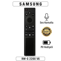 Samsung Uyumlu Sesli Kumanda Rmg-2200 V6 Pil
