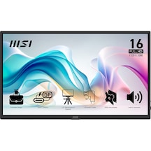 Msı Pro Mp165 E6 15.6 İnc 60hz 4ms Hdmı Type-c Ips Portatif Monitör