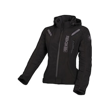 4riders Alice Pro Korumalı Softshell Kadın Motosiklet Montu Siyah