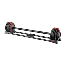 Walke Premium Seri 24 Kg Birleştirilebilir Halter Seti Kettlebell Dambıl Seti 3 In 1