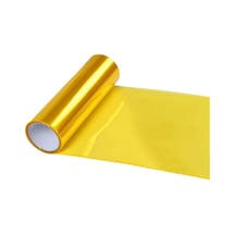 2pcs Araba Far Koruyucu Film Kuyruk Işık Film Motosiklet Sisli Film, Boyut: 30 X 100cm Altın , Boyut:30 X 100cm