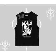 Tarzsokak Kolsuz Tshirt Death Road Memento Mori Street Manifest Siyah