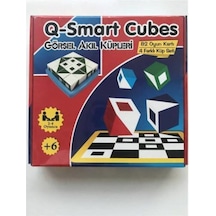Elif Iş Eğitim Elif Q-Bitz Görsel Beceri Küpleri Akıl Ve Zeka Oyunu Smart Cubes