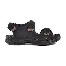 Siyah Erkek Çocuk Cırtlı Spor Sandalet 1305 G Siyah