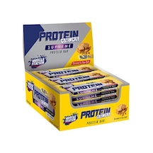 Muscle Station Supreme Crunchy Protein Bar 35 Gr 12 Adet - Tuzlu Karamel