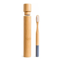 Ahşap - Bambu Diş Fırça Kutulu Diş Fırça Seti Bx40
