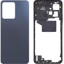 Xiaomi Redmi Note 12 - 4g - Full Kasa Arka Kapak Takım Siyah