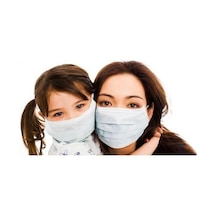 Ultrasonic 50 Adet Sağlıklı Yüz Maskesi Cerrahi Maske-3 Katlı