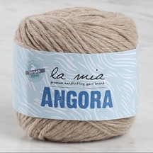 La Mia Angora 50gr Açık Kahve El Örgü İpi - L098-33806 50 x 22