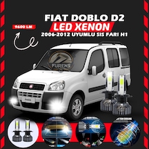 Fiat Doblo D2 2006-2012 Sis Farı Uyumlu Şimşek Etkili Led Xenon Pro Series H1