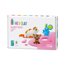 Hey Clay Hava İle Kuruyan Kil 6'lı Kutu - Sevimli Evcil Hayvanlar İran Kedisi, Fare, Chihuahua