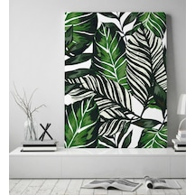 Bk Gift Yaprak Tasarımlı Kanvas Tablo 50X70Cm-1