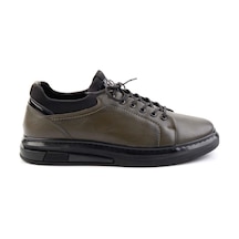 Bambi Haki Hakiki Deri Erkek Sneaker E01018198303 Haki