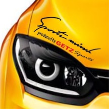 Hyundai Getz Sports Mind Far Üstü Oto Sticker (282377948)